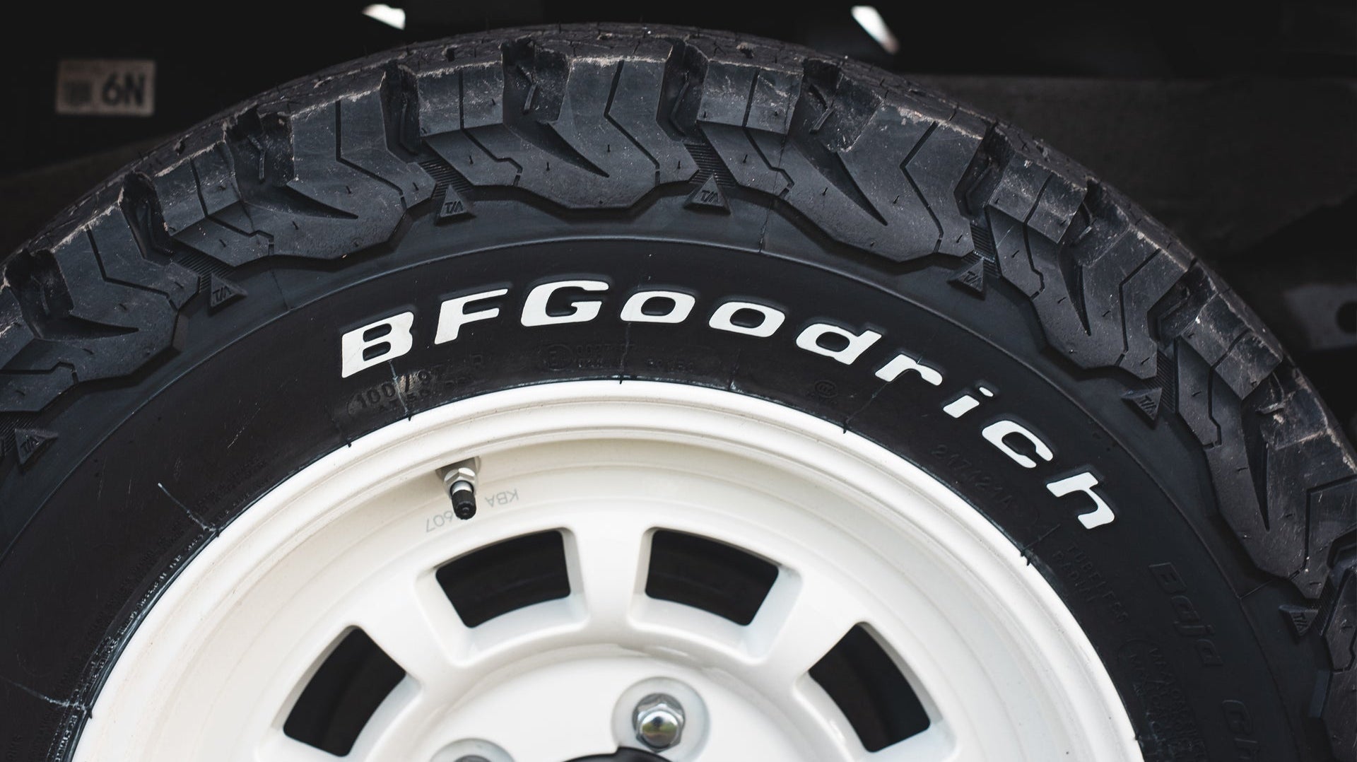 STREET TRACK LIFE White Lettering on Tyres