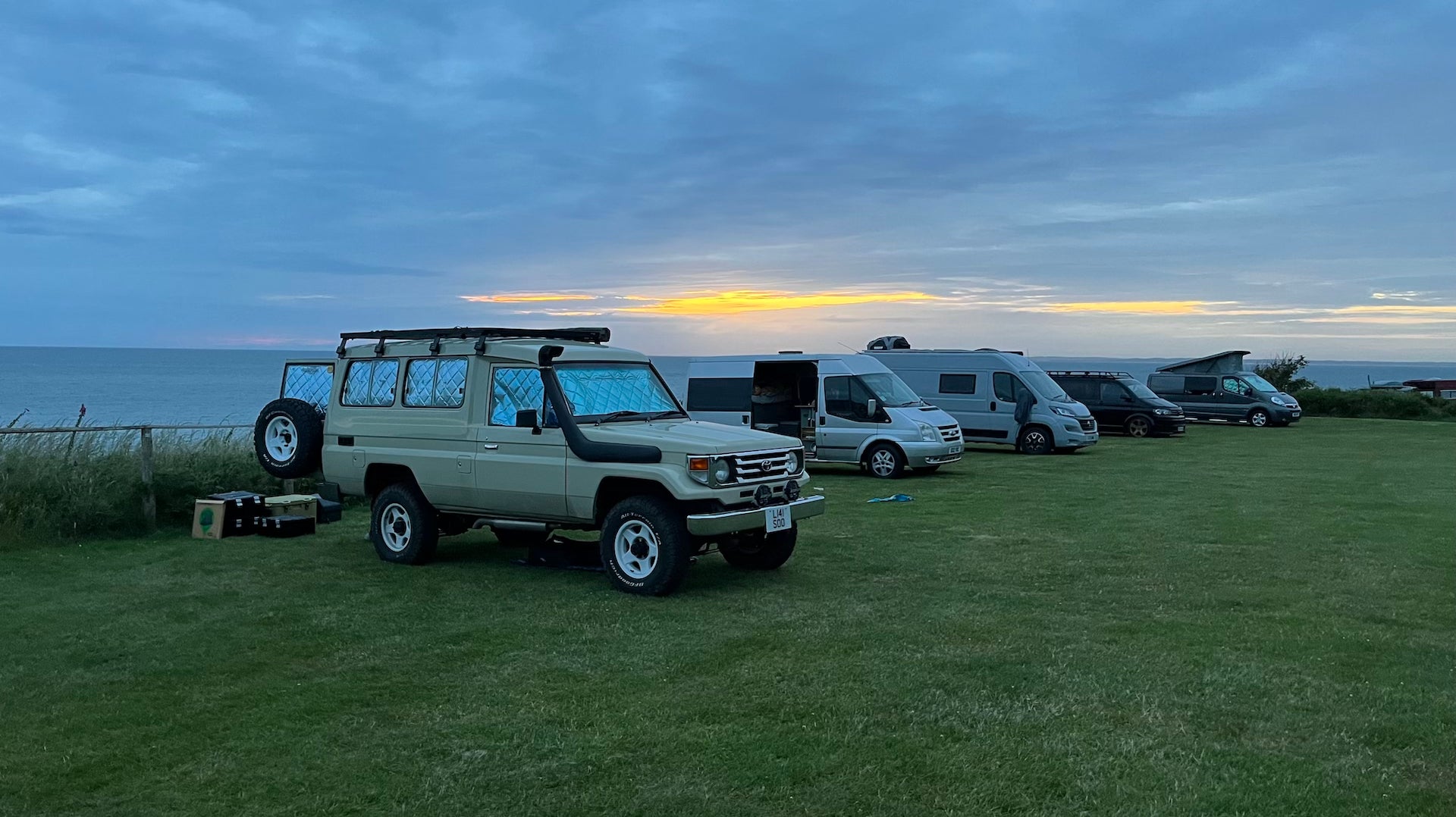 First Camping Trip in our Land Cruiser Troopy