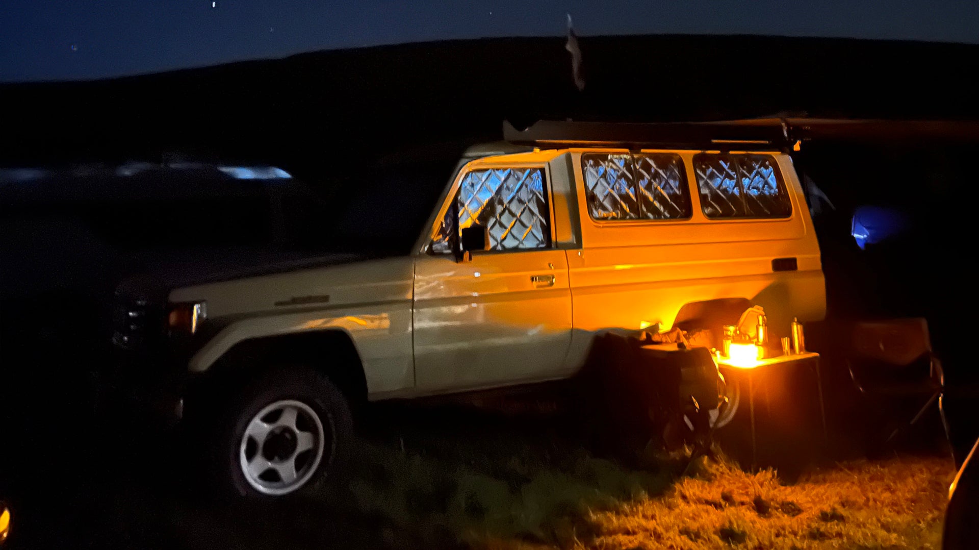 Camping in the Troopy at Ard Rock 2024