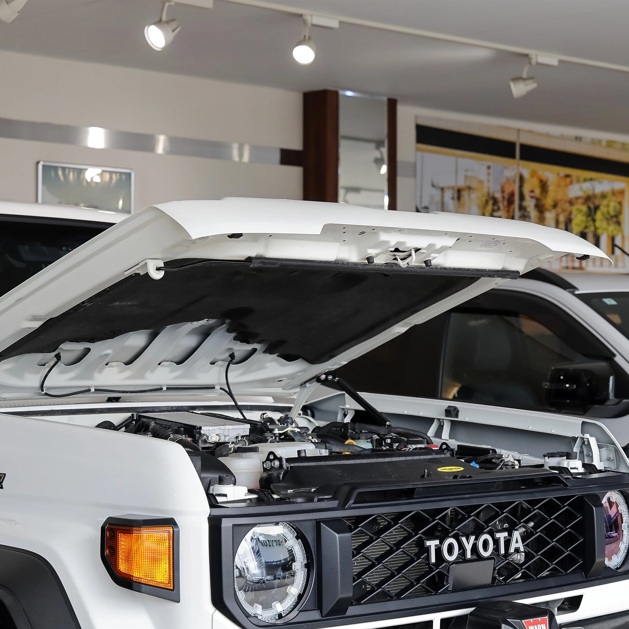 4x4 Engineering Service Bonnet Struts for Toyota Land Cruiser 76 (2023+)