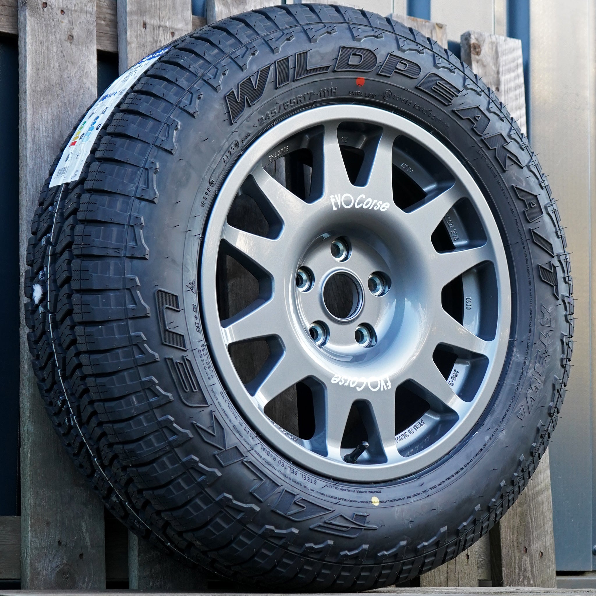 EVO Corse DakarZero 17" Wheel & Tyre Package for Volkswagen Crafter (2017+)