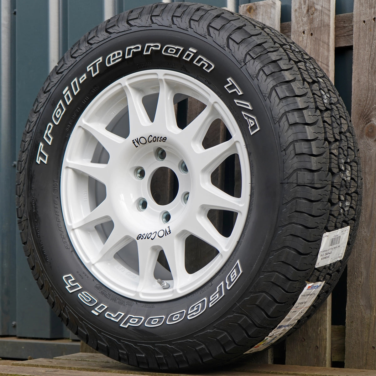 EVO Corse DakarZero 18" Wheel & Tyre Package for Toyota Land Cruiser Prado 250 (2024+)