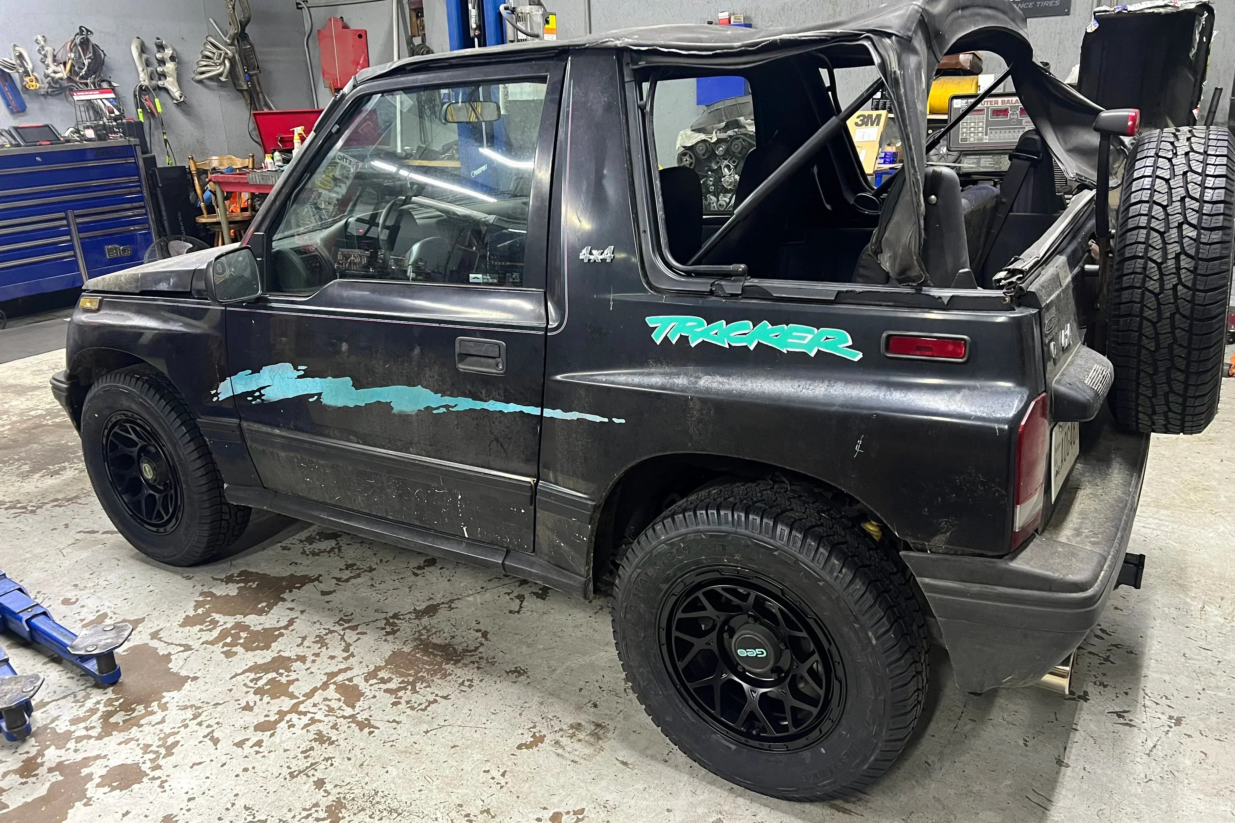 Magpie M-01 Wheels - Satin Black