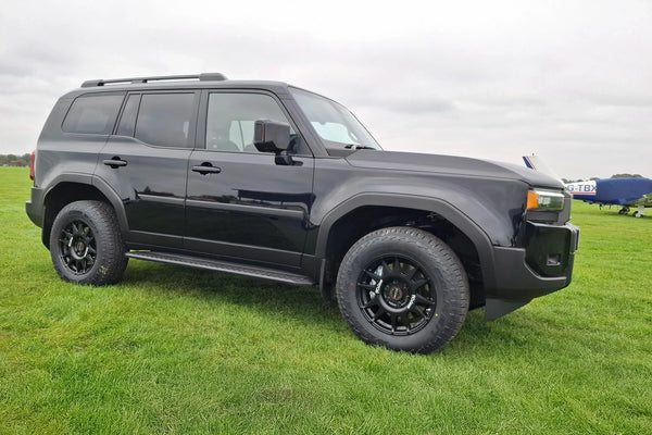 EVO Corse DakarZero 18" Wheel Package for Toyota Land Cruiser Prado 250 (2024+) with Falken Wildpeak AT3WA tyres in a 265/65R18 size.