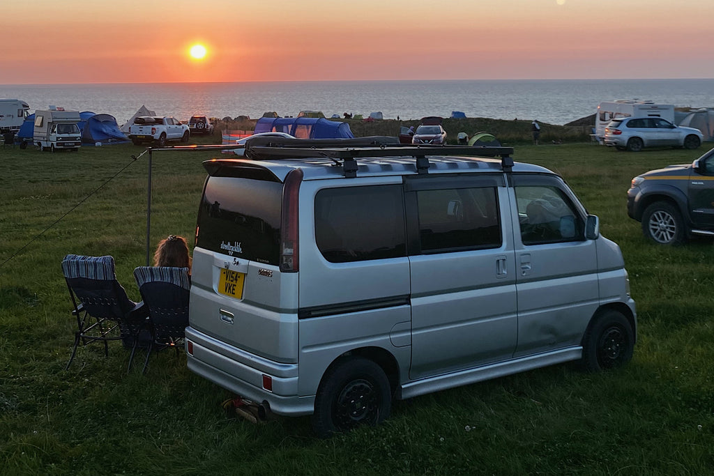 KEI CAR CAMPING - ADVENTURES IN OUR HONDA VAMOS