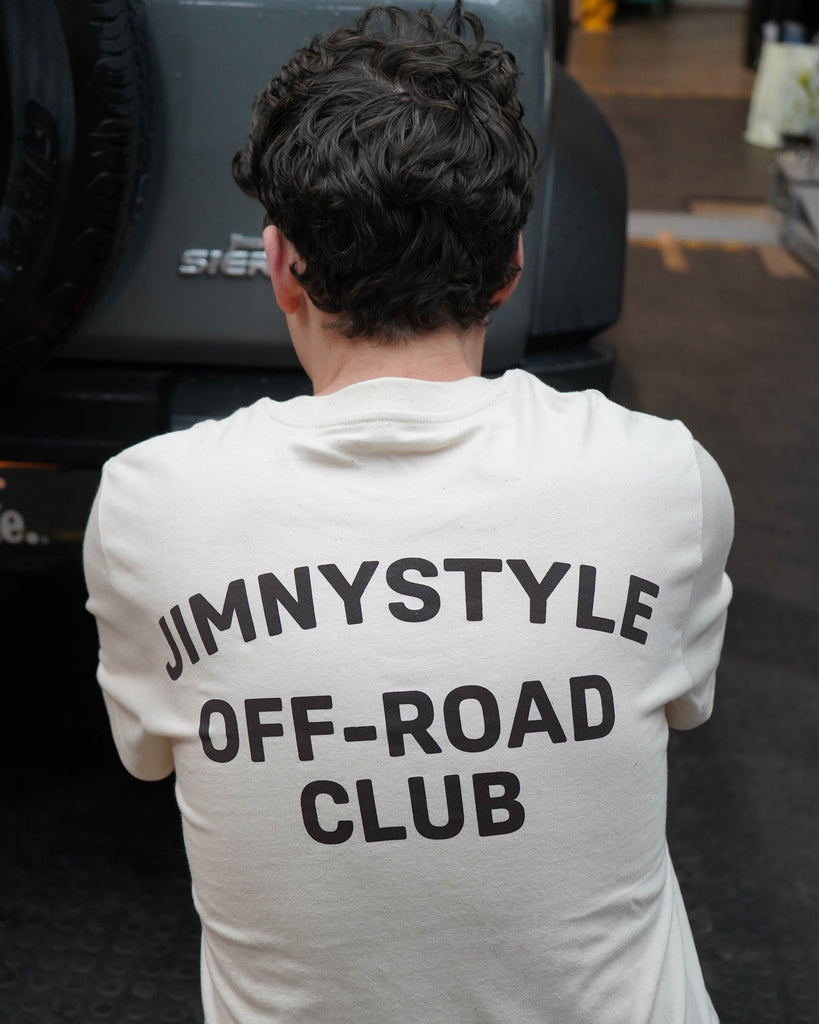 JIMNYSTYLE Off-Road Club T-Shirt - Desert Beige