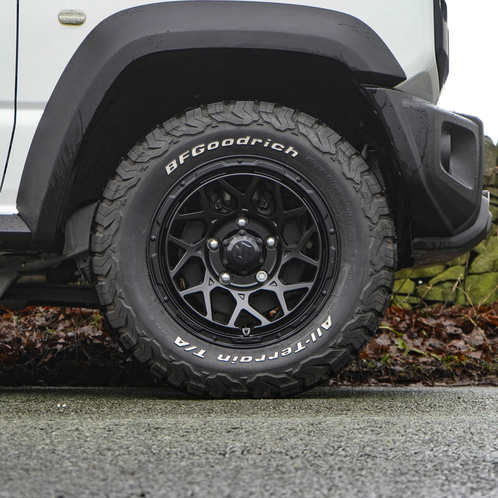 Concave spoke style 16 inch Magpie M-01 Wheels with Tyres for Suzuki Jimny (2018+) 16×6.0J-5 Street Track Life
