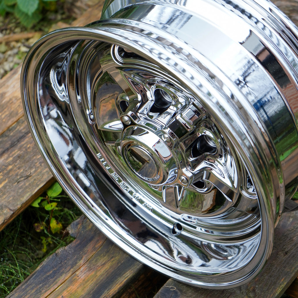 APIO WILDBOAR HR 15" Chrome Wheels for Suzuki Jimny