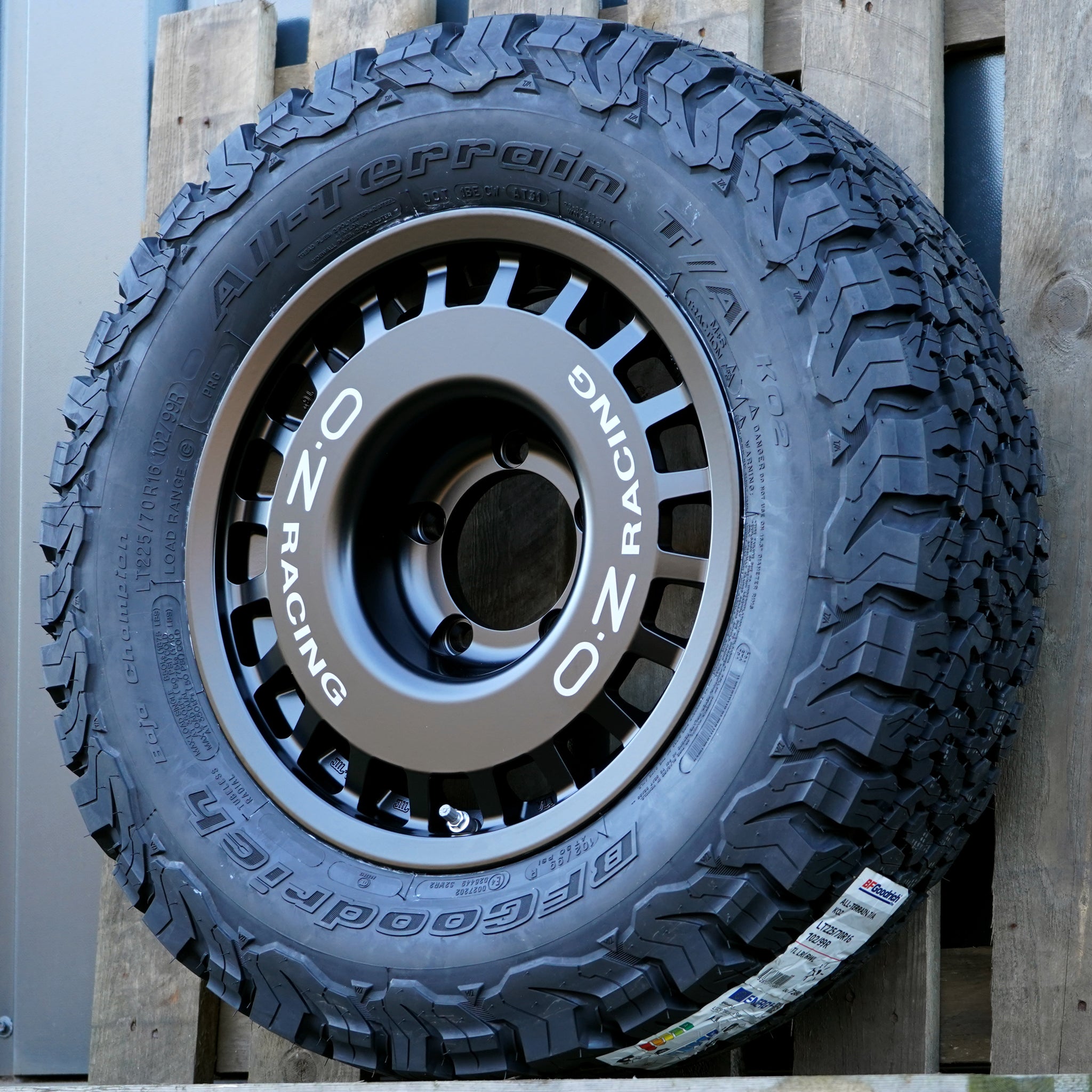 OZ RACING Rally Racing 4x4 Wheel & Tyre Package for Suzuki Jimny (2018+)