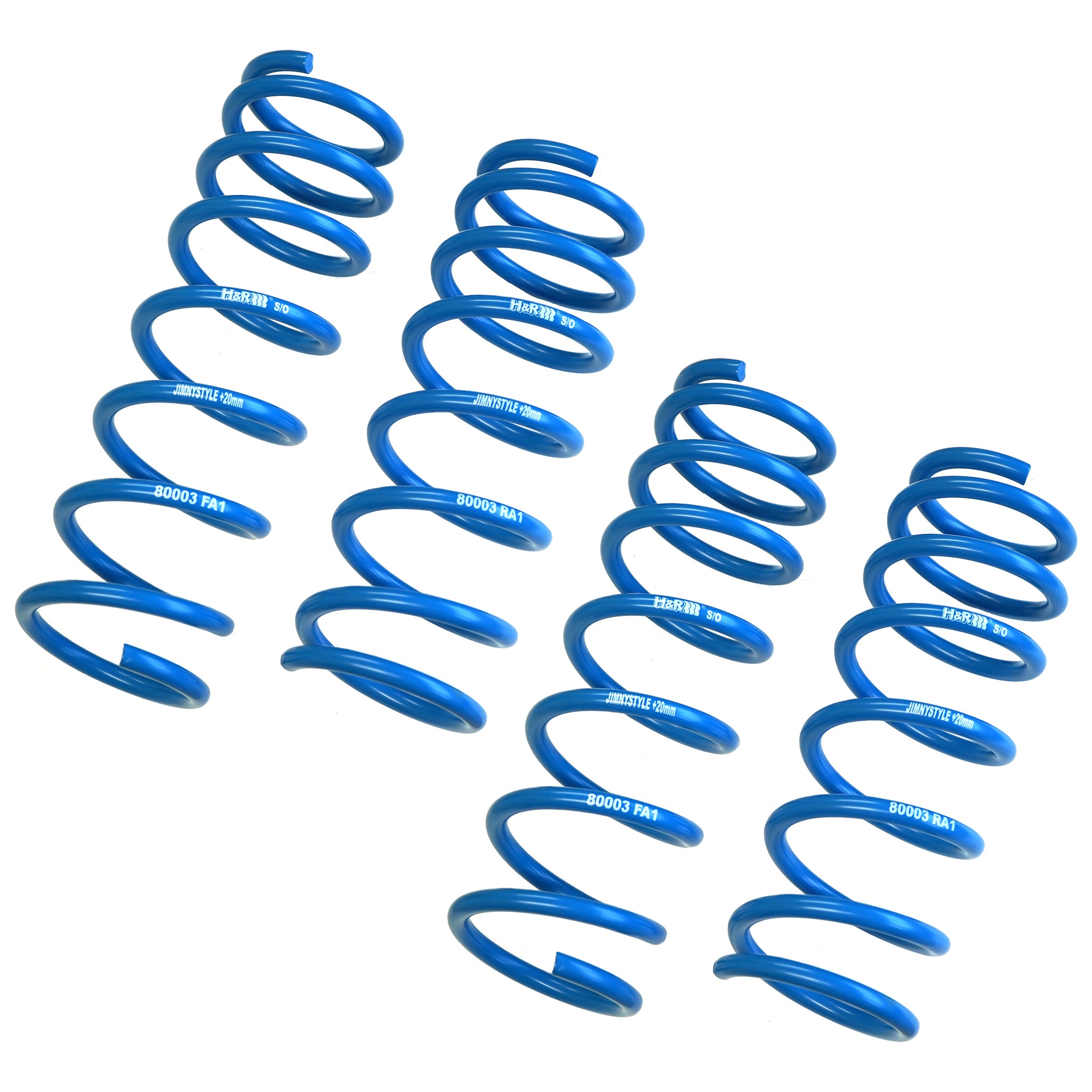 JIMNYSTYLE +20mm H&R Progressive Springs for Suzuki Jimny