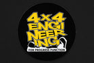 4x4 Engineering Service Circle Sticker