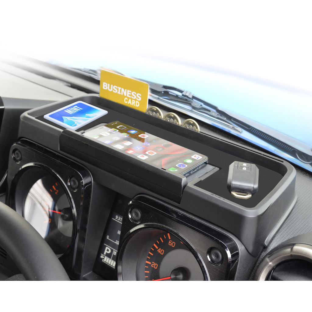 Dashboard Storage Tray with Phone Holder for Suzuki Jimny (2018+)