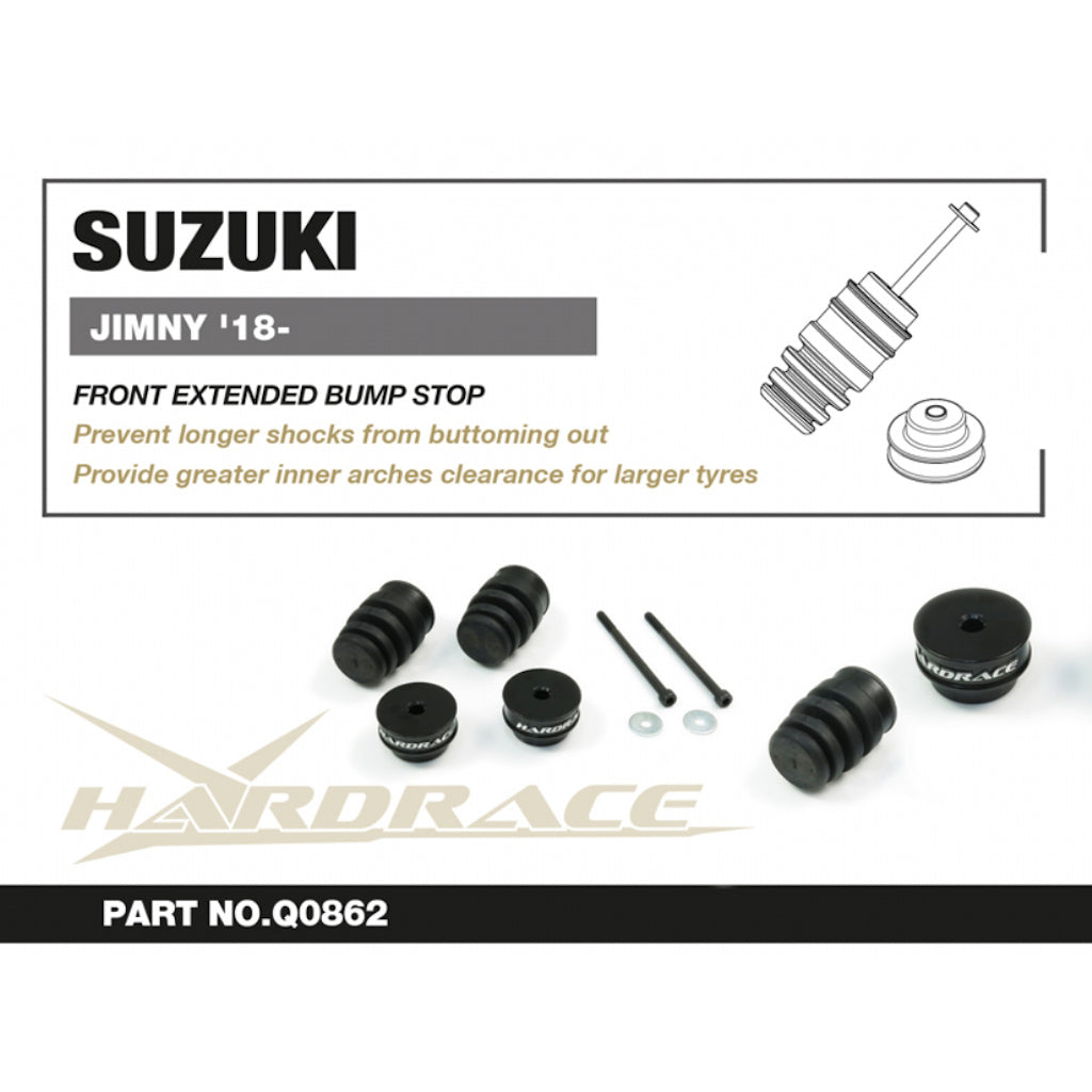 HARDRACE Front Suspension Bump Stops for Suzuki Jimny (2018+)