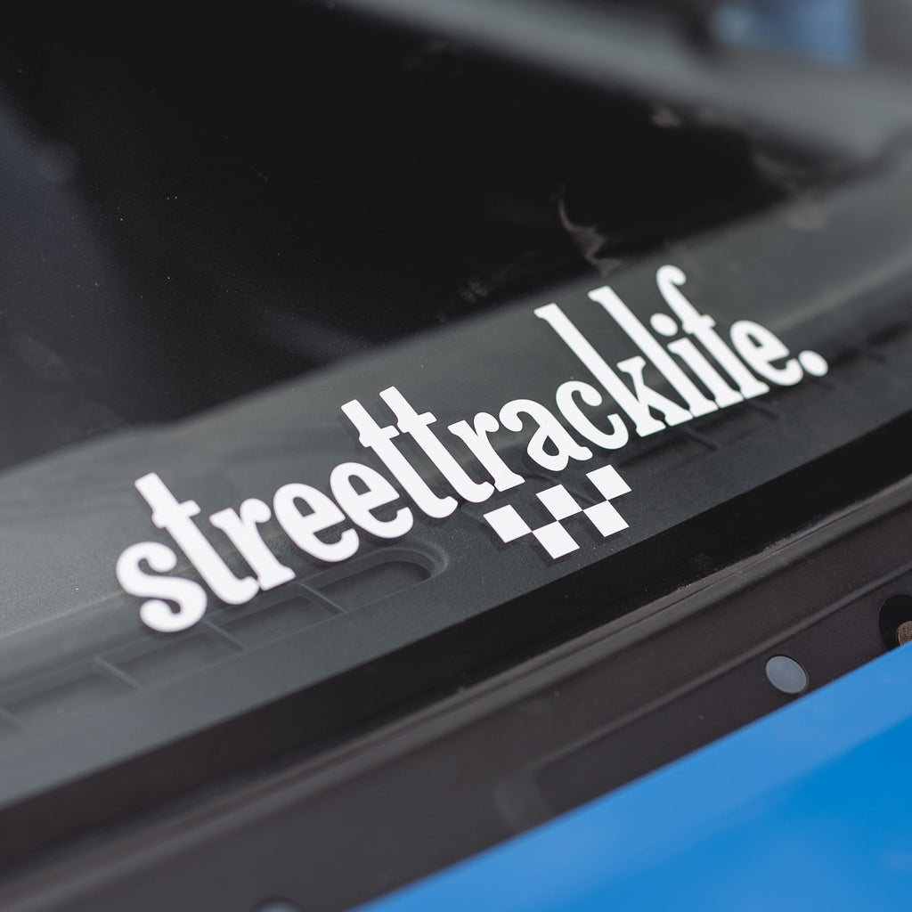 STREET TRACK LIFE Sticker
