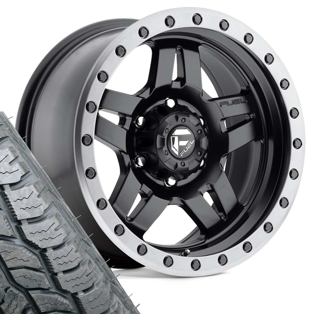 Fuel ANZA 17" Wheel & Tyre Package for Toyota FJ Cruiser
