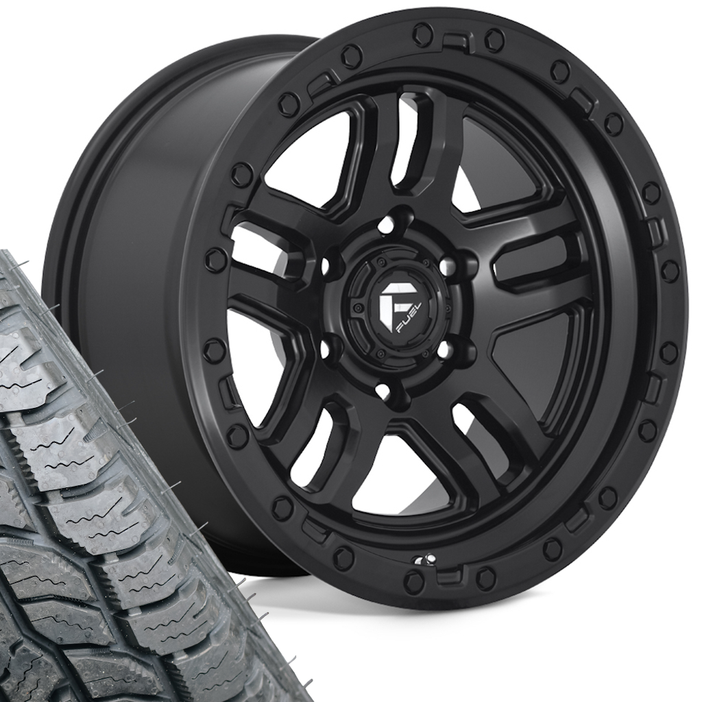 Fuel AMMO 17" Wheel & Tyre Package for Toyota Hilux (2015+)
