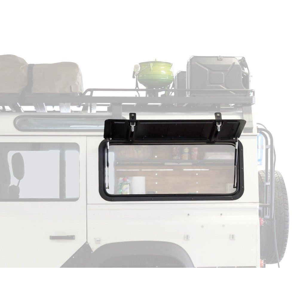Front Runner Gullwing Window (Aluminium) for Land Rover Defender (1983-2016)