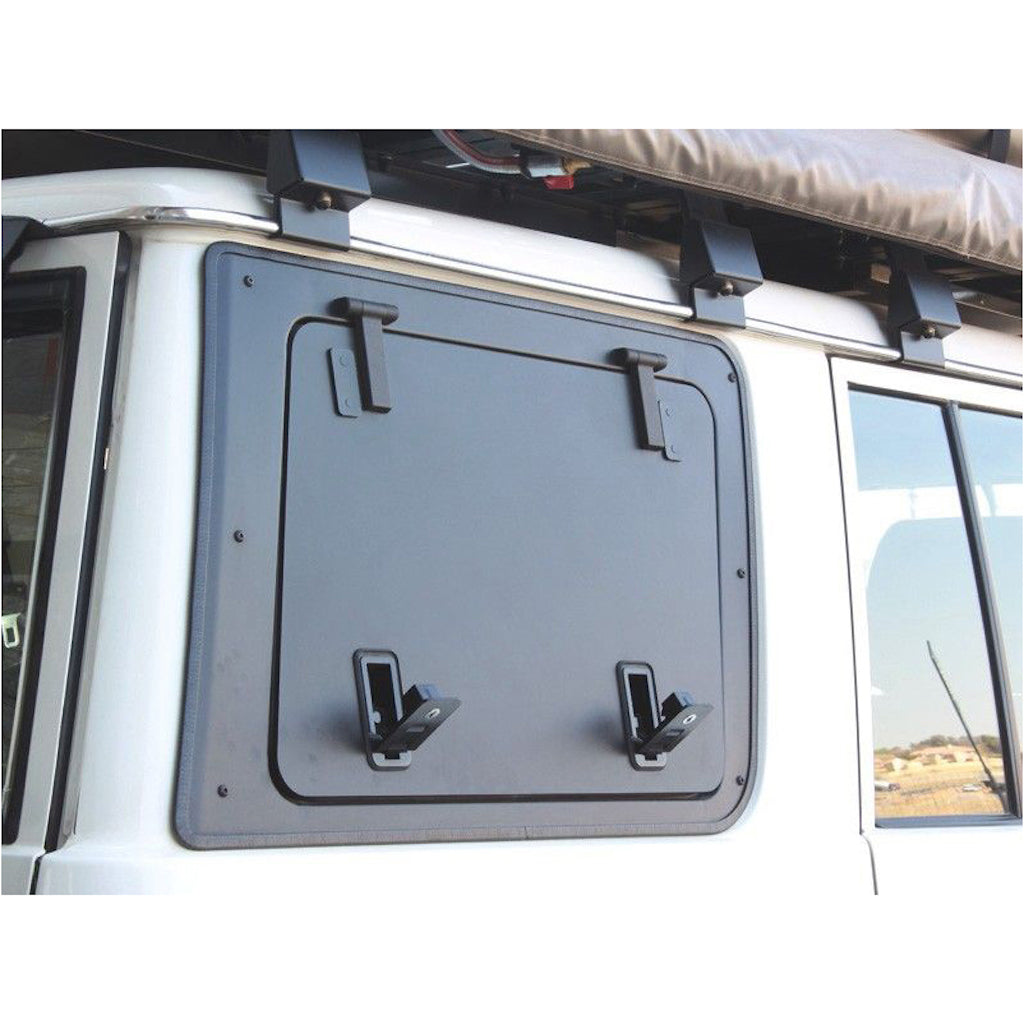 Front Runner Gullwing Window (Right-Hand Side / Aluminium) for Toyota Land Cruiser 76