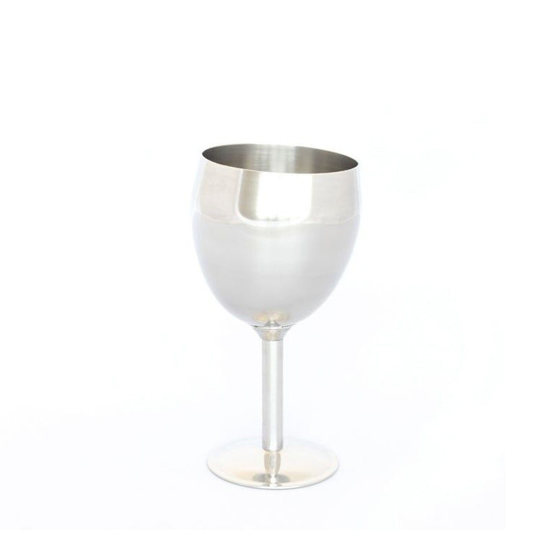 Stainless Steel Wine Goblet (200ml)