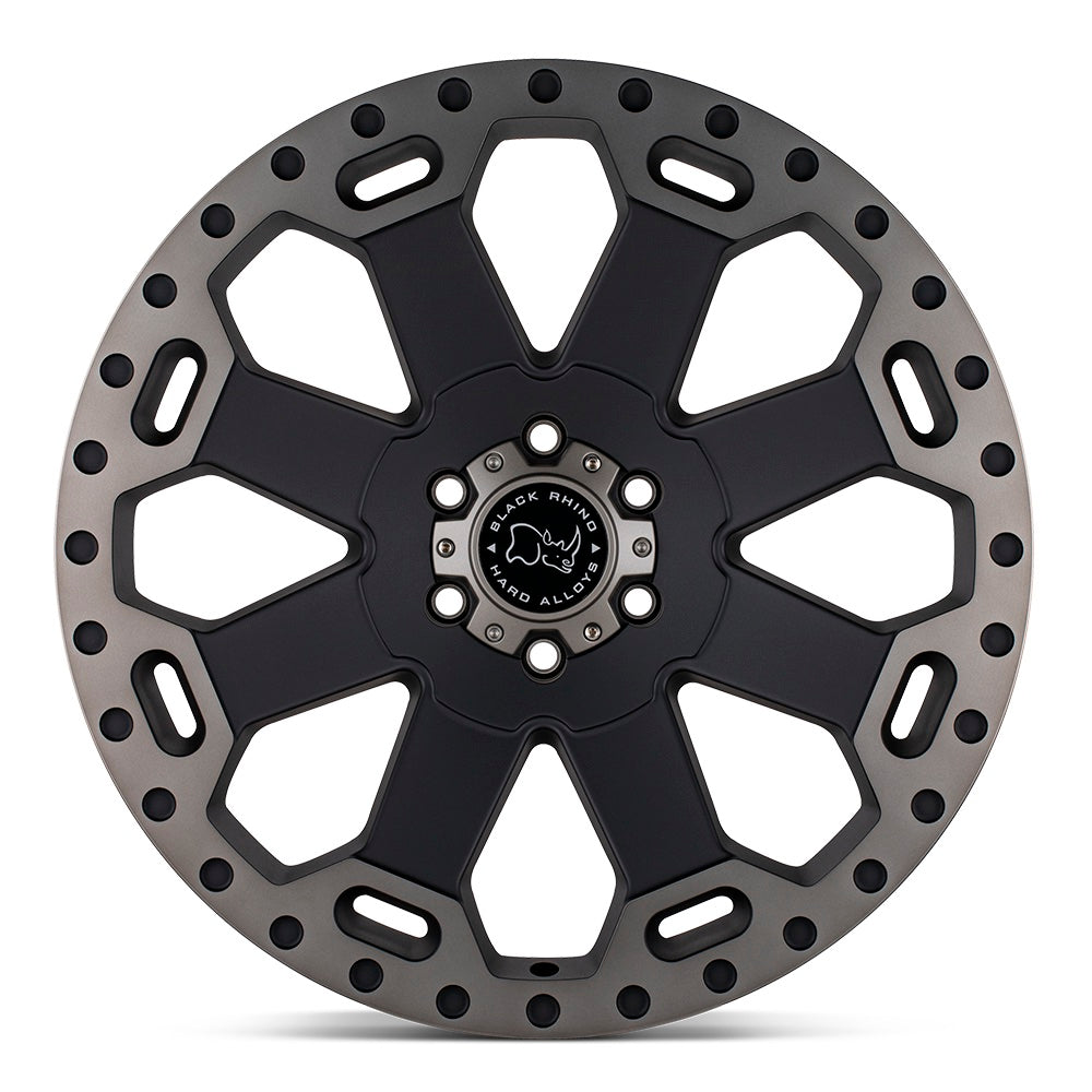Black Rhino Warlord 17" Wheel & Tyre Package for Volkswagen Transporter T6 (2015+)